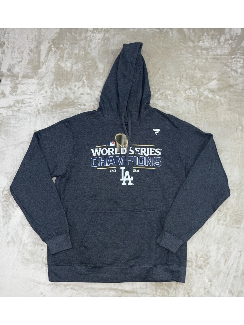 NWOT! Los Angeles Dodgers 2024 World Series Champions Hoodie Sweatshirt Mens L